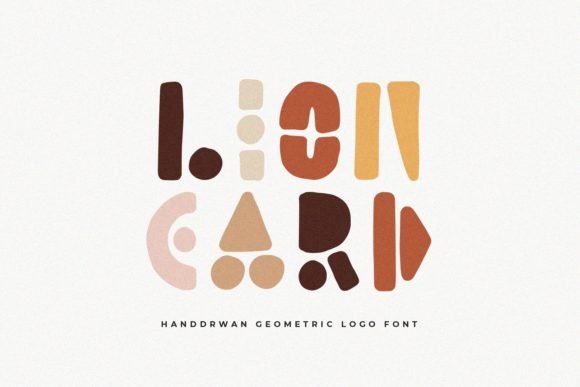Lion Card Font - Featured Image
