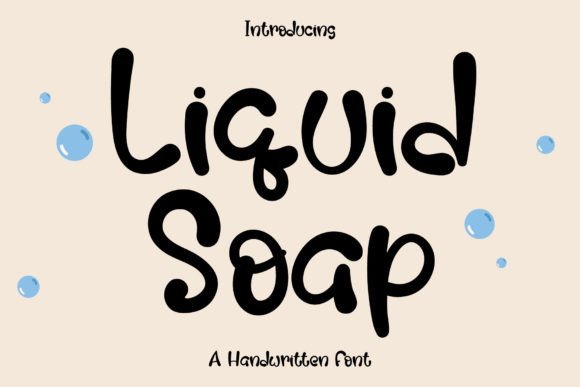 Liquid Soap Font - Featured Image