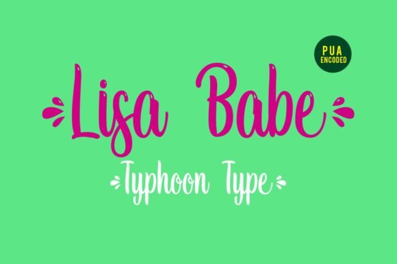 Lisa Babe Font - Featured Image