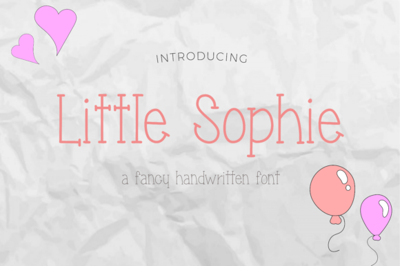 Little Sophie Font - Featured Image