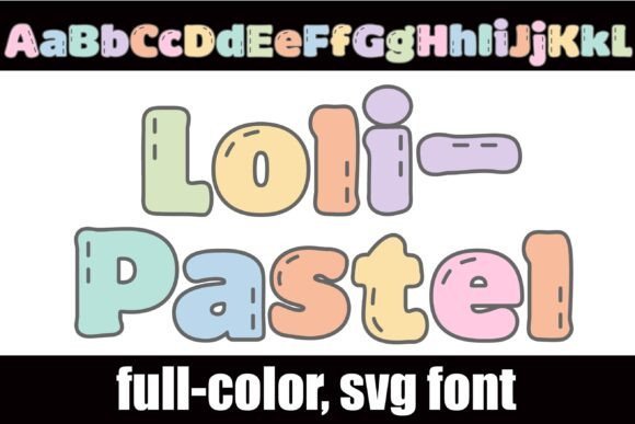 Loli Pastel Font - Featured Image