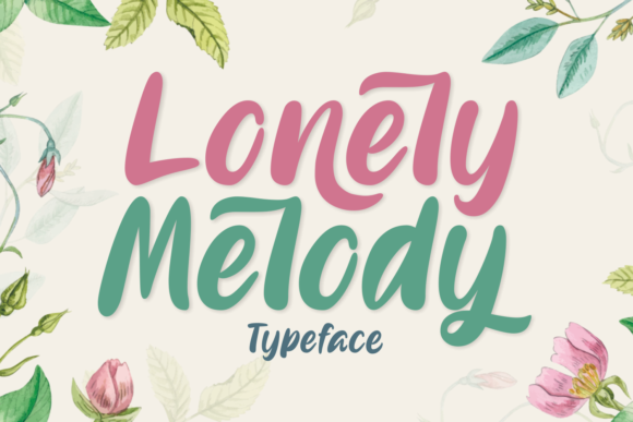 Lonely Melody Font - Featured Image