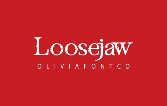 Loosejaw Font - Featured Image
