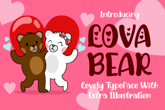 Lova Bear Font - Featured Image