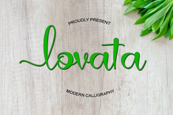 Lovata Font - Featured Image