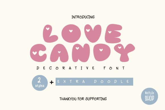 Love Candy Font - Featured Image