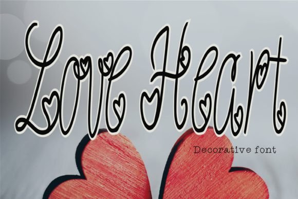 Love Heart Font - Featured Image