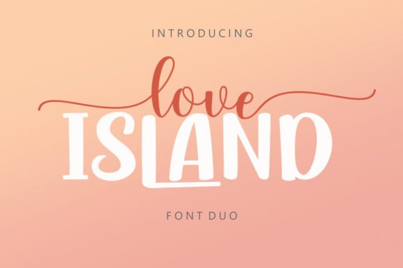 Love Island Duo Font - Featured Image