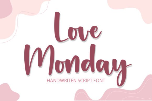 Love Monday Font - Featured Image