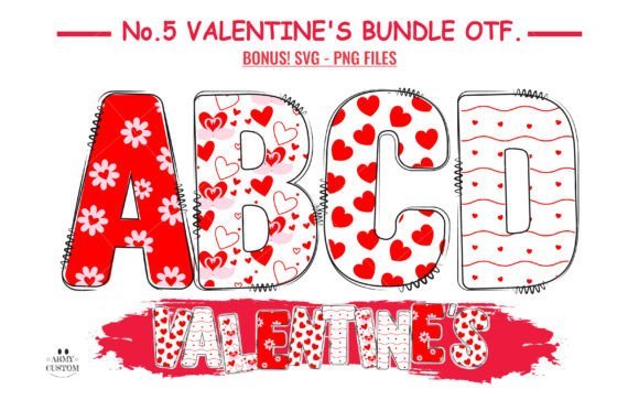 Love Valentine's Bundle Font - Featured Image