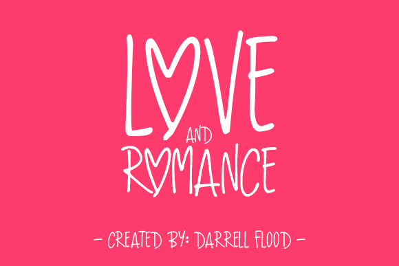 Love and Romance Font - Featured Image