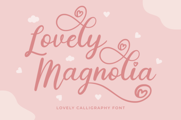 Lovely Magnolia Font - Featured Image