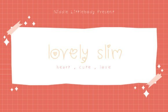 Lovelyslim Font - Featured Image