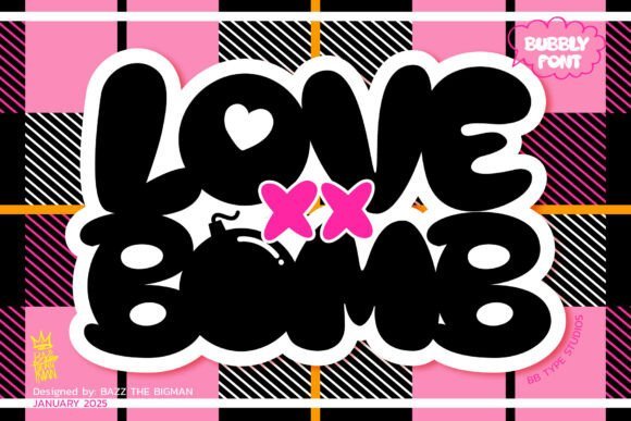 Lovexxbomb Font - Featured Image