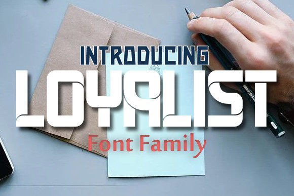 Loyalist Font - Featured Image