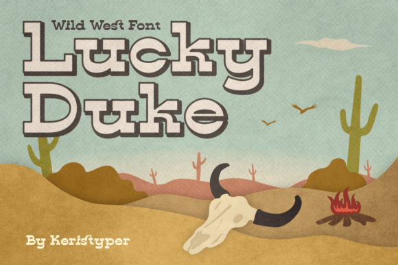 Lucky Duke Font - Featured Image