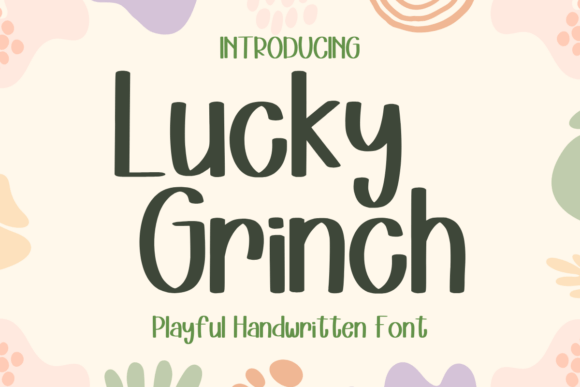 Lucky Grinch Font - Featured Image