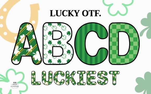 Lucky Luckiest Bundle Font - Featured Image