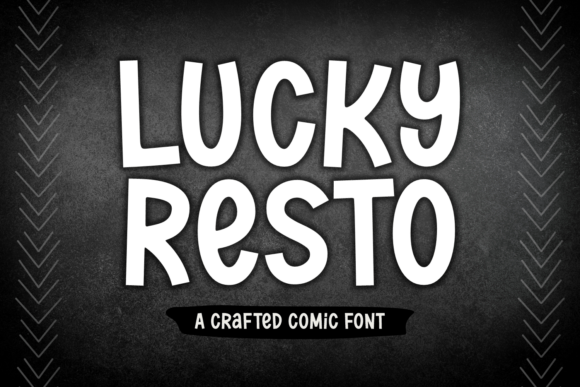 Lucky Resto Font - Featured Image