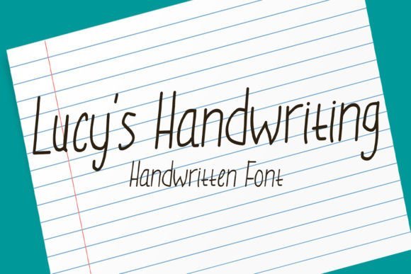 Lucy's Handwriting Font - Featured Image