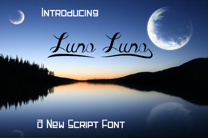 Luna Luna Font - Featured Image
