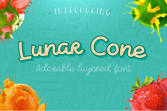 Lunar Cone Font - Featured Image