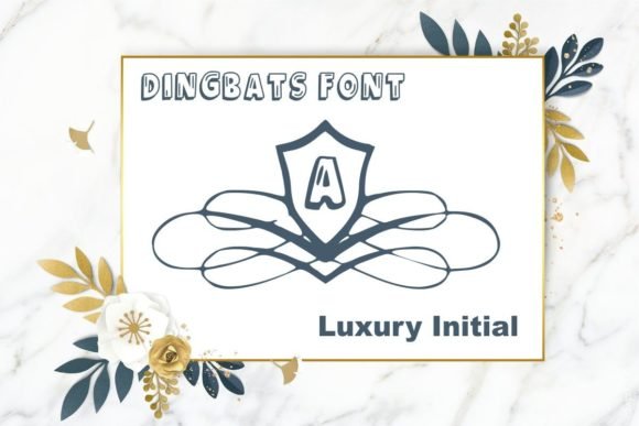 Luxury Initial Font - Featured Image