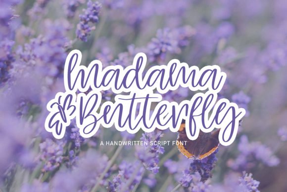 Madama Butterfly Font - Featured Image