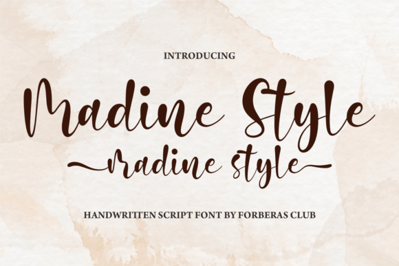 Madine Style Font - Featured Image