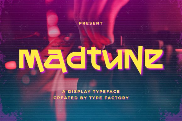 Madtune Font - Featured Image