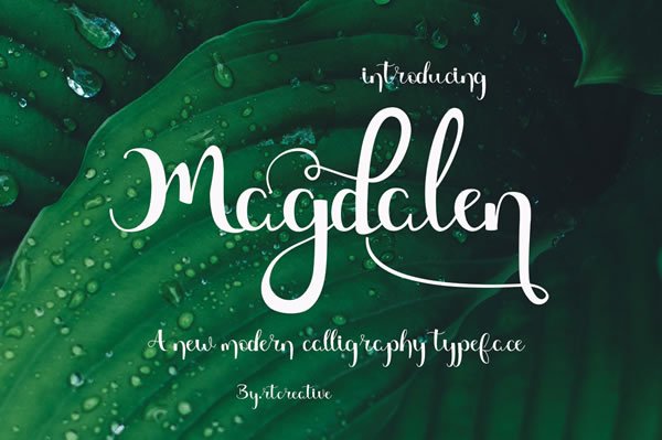 Magdalen Font - Featured Image