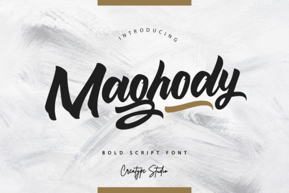 Maghody Script Font - Featured Image