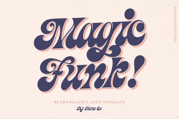 Magic Funk Font - Featured Image
