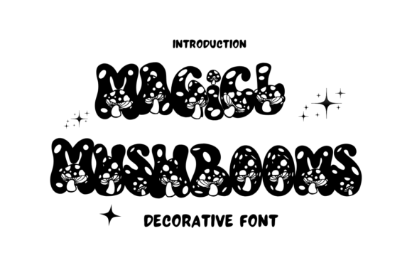 Magical Mushrooms Font - Featured Image
