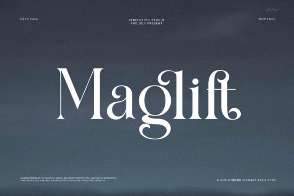 Maglift Font - Featured Image
