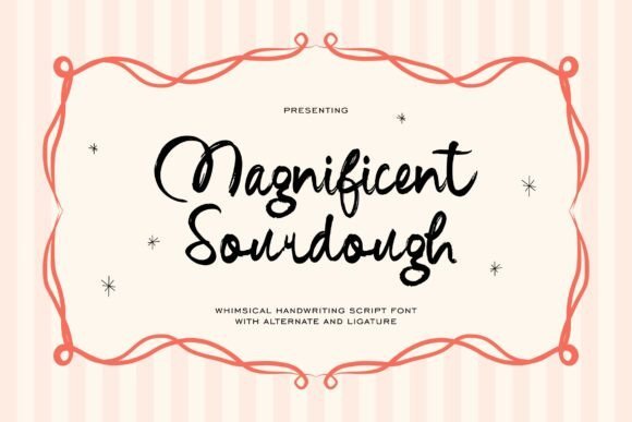 Magnificent Sourdough Font - Featured Image