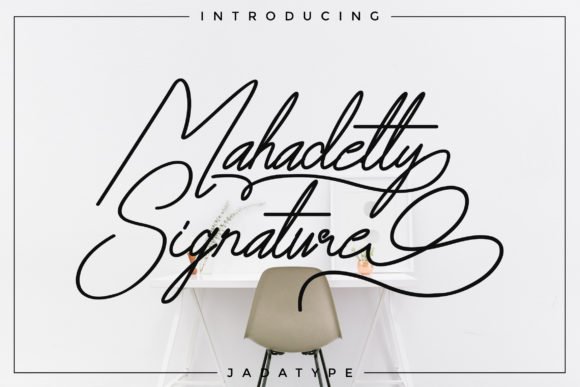 Mahadetty Font - Featured Image