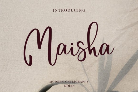 Maisha Font - Featured Image