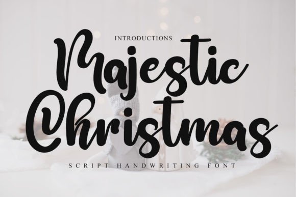 Majestic Christmas Font - Featured Image