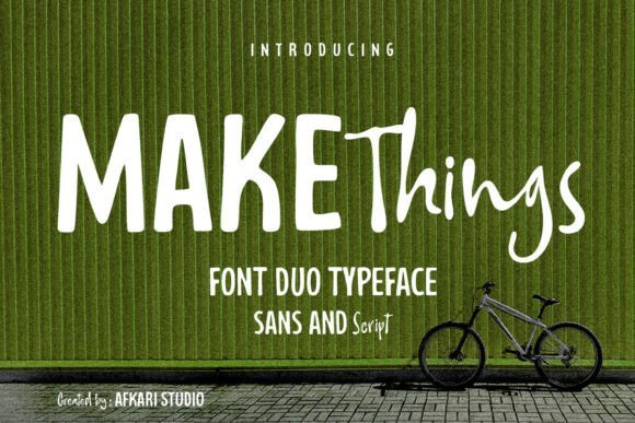 Make Things Font - Featured Image