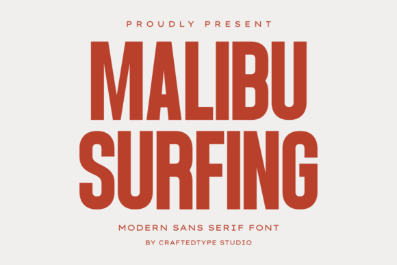 Malibu Surfing Font - Featured Image