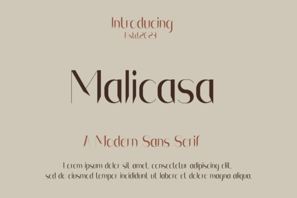 Malicasa Font - Featured Image