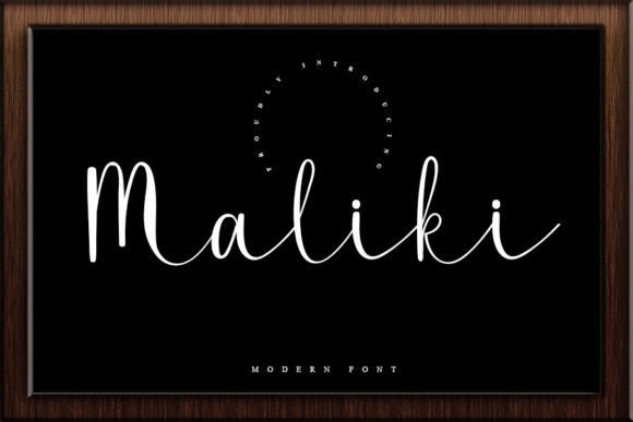 Maliki Font - Featured Image