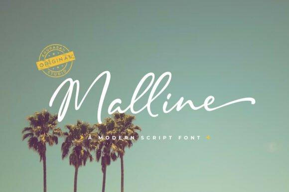 Malline Font - Featured Image