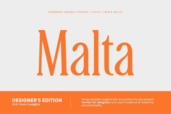 Malta Font - Featured Image