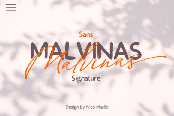 Malvinas Duo Font - Featured Image