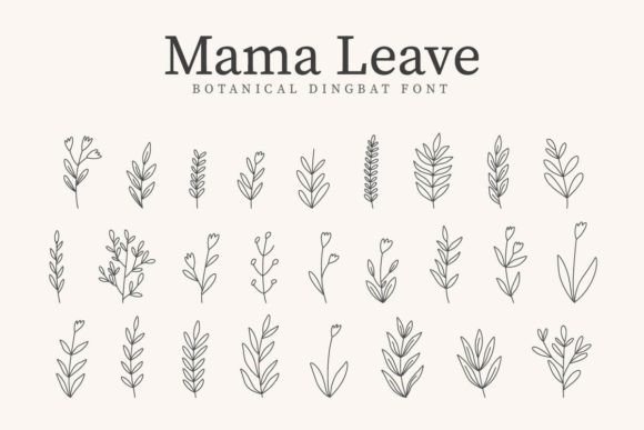 Mama Leave Font - Featured Image