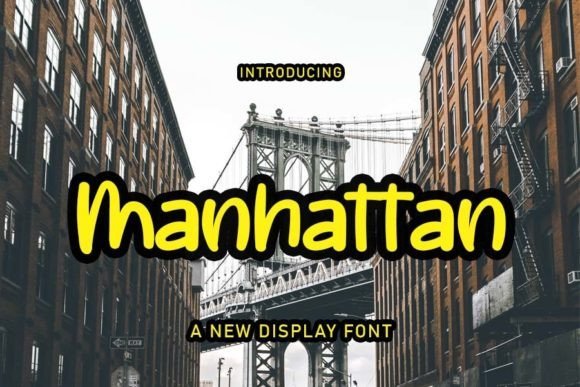 Manhattan Font - Featured Image