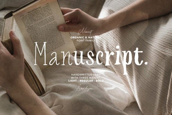 Manuscript Font - Featured Image