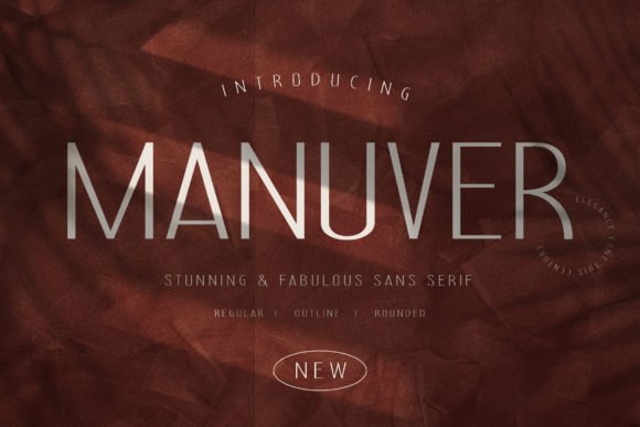 Manuver Font - Featured Image